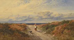 Frederick William Hulme, Sunny Day, Woking Common, Surrey, Oil on canvas