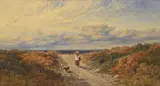 Frederick William Hulme, Sunny Day, Woking Common, Surrey, Oil on canvas