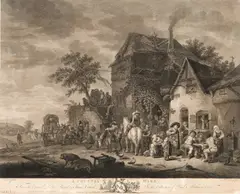 A Country Wake by John Boydell After Isaac Ostade, Etching, published 1771 by John Boydell, Cheapside London, sold Jul 2026