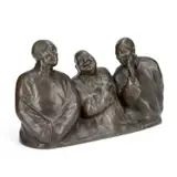 Gaston Hauchecorne, A Bronze Group, sculpture