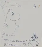 Tove Jansson, Mummitrollet og Lille My, Penn på papir
