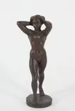 Ørnulf Bast, Stående kvinneakt, Bronse