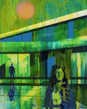Kenneth Blom, Abandon II, 2020, Olje på lerret