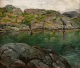 Christian Krohg, Fra en bukt