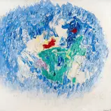 Jakob Weidemann, Komposisjon, 1988, Olje på lerret