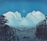 Harald Sohlberg, Vinternatt i Rondane