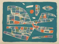 Alfred Manessier, Komposisjon, Litografi