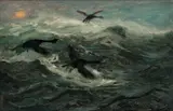 Thorolf Holmboe, Flyvende skarv