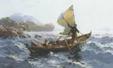 Hans Dahl, Kvinne, mann og barn i oselver