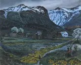 Nikolai Astrup, Soleienatt