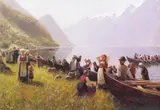 Hans Dahl, Kirkegang i Hardanger