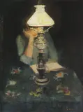 Christian Krohg, Oda med lampe