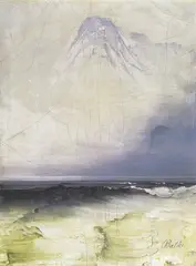 Peder Balke, Hav og tåke, Olje på papir, oppklebet på plate