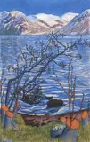 Nikolai Astrup, Fugl på sten