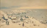 Hans Gude, Vinter i Loshavn ved Farsund