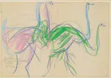 Rolf Nesch, Struts, Pastell