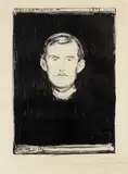 Edvard Munch, Selvportrett