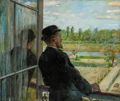 Christian Krohg, Vår, maleren Karl Nordström, Olje på lerret