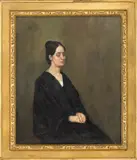 Kvinneportrett by Christian Krohg, 1901, Olje på lerret, sold Jun 2018