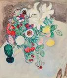 Arne Kavli, Oppstilling med blomster i vase