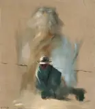 Håkon Gullvåg, Figurkomposisjon, Olje på lerret