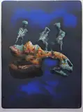 Håkon Gullvåg, Komposisjon med figurer, Litografi, lysmål