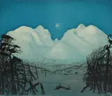 Harald Sohlberg, Vinternatt i Rondane