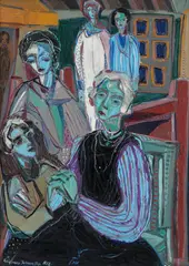 Erik Harry Johannessen, Det var en gang, 1952, Olje på lerret