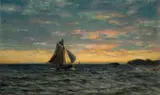 Amaldus Nielsen, Mot natten