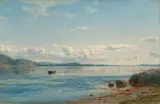Amaldus Nielsen, Bømlo, Innseilingen til Hardanger