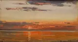 Amaldus Nielsen, Solnedgang, Hvaler