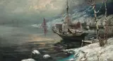 Karl Edvard Diriks, Vinter ved fjorden