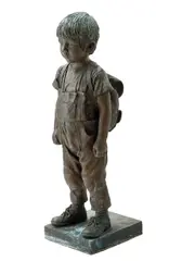 Jon Otto Torgersen, Den første skoledag, Bronse