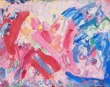 Komposisjon by Jakob Weidemann, 1967, Olje på lerret, sold Nov 2017