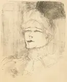 Henri Toulouse-Lautrec, Portrett av en skuespillerinne