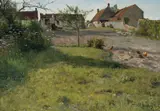Christian Skredsvig, Bondegård i Grez