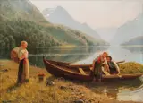 Hans Dahl, Folkeliv i fjordlandskap