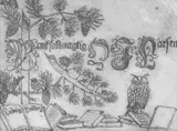 Nikolai Astrup, Ex Libris, Blyant på tynt gulhvitt papir
