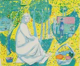 Kai Fjell, Høst, Serigrafi, lysmål