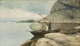 Nikolai Ulfsten, Mortefiskere, Olje på lerret
