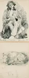 Christian Skredsvig, Selvportrett 1871 og Kalv