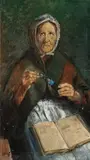 Christian Krohg, Gammel kone