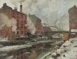 Thorolf Holmboe, Fabrikker ved Akerselven