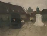 Frits Thaulow, Diligencen, Fargeradering