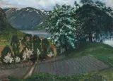Nikolai Astrup, Juninatt, Prestegårdshagen
