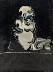 Ryszard Warsinski, Figur, Olje på lerret