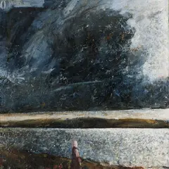 Ørnulf Opdahl, Kyst II, 1985, Olje på lerret