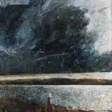 Ørnulf Opdahl, Kyst II, 1985, Olje på lerret