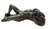 Kirsten Kokkin, Liggende akt, 1994, Bronse