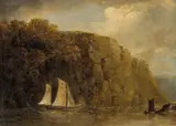 Peder Balke, Fållnäs i Södermanland, Olje på lerret